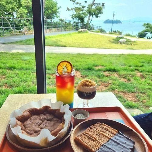 보령 카페 : 바이더오│원산도 오션뷰 맛집 카페