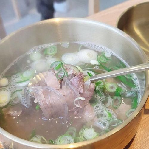 아이랑 가기 좋은 놀이방 식당 / 국밥 맛집 동남집 파주 심학산점