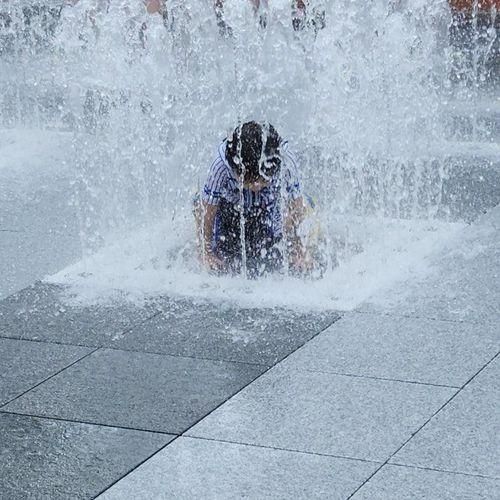 대구 서구 내당동 황제공원 바닥분수ㆍ아이들 물놀이