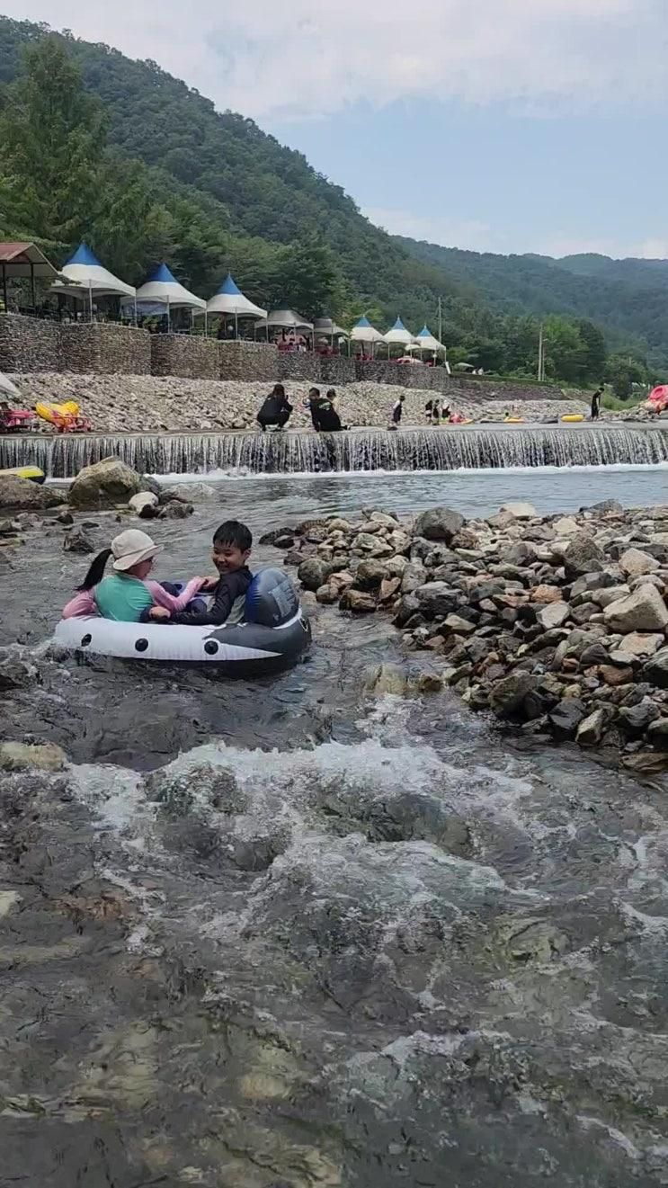 연천 동막계곡 해솔캠핑장(취사가능, 평상대여)