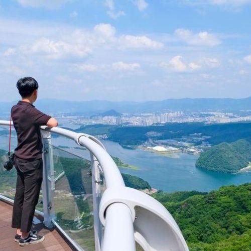 춘천 삼악산 호수 케이블카 크리스탈 캐빈 할인 및 스카이워크...