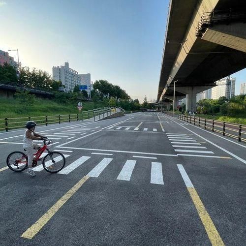 자전거 안전체험학습장 성동구 청계천 아이와 자전거 탈만한 곳