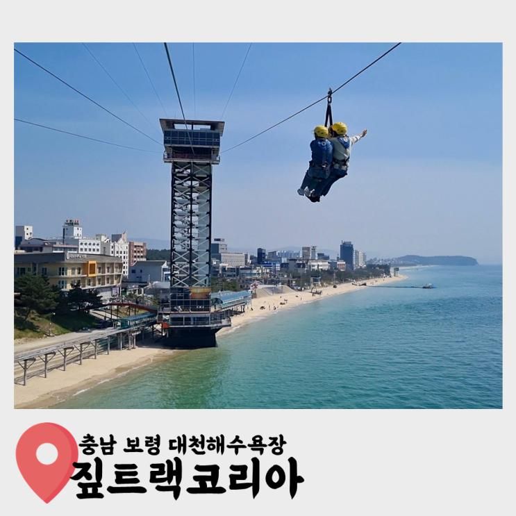 짚트랙코리아 | 충남 보령 놀거리 액티비티, 서해바다를...