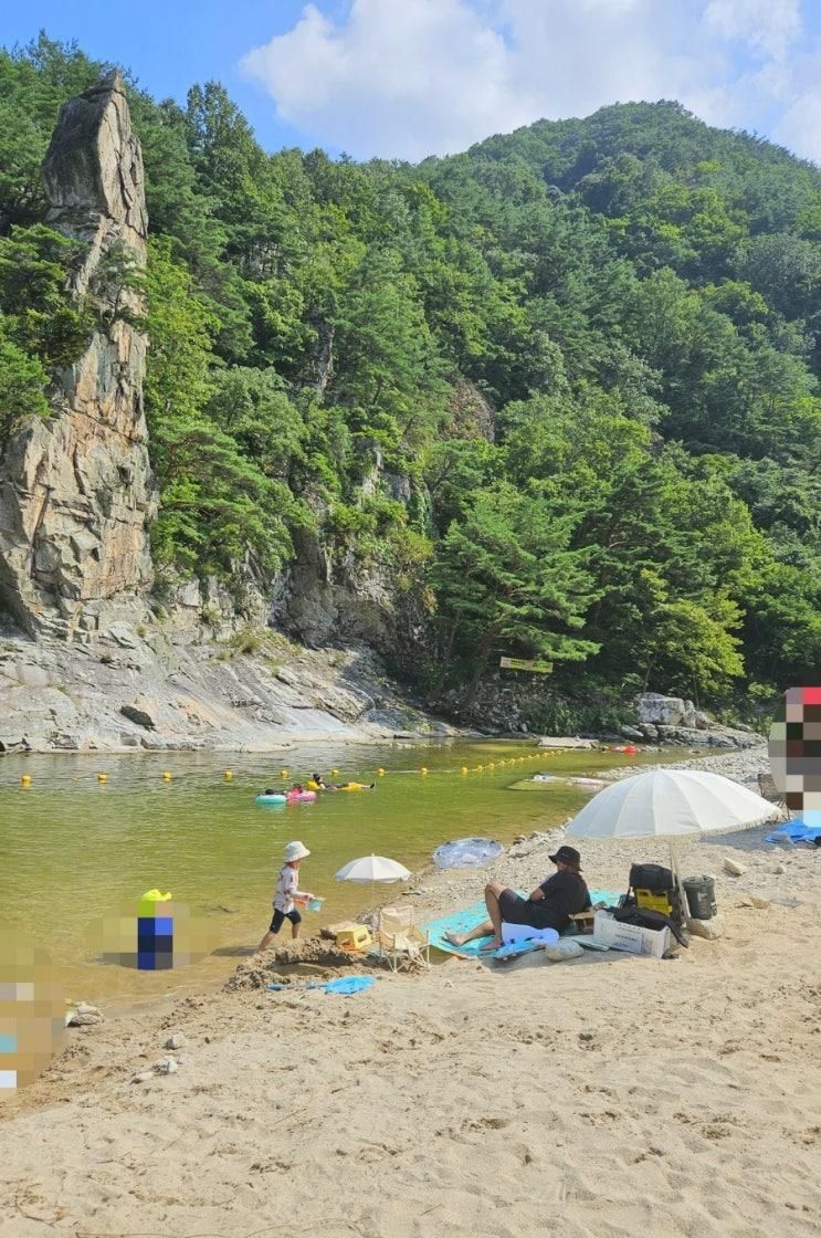 [성주 무흘계곡 선바위]... 아이와 가기 좋은 대구근교 계곡...