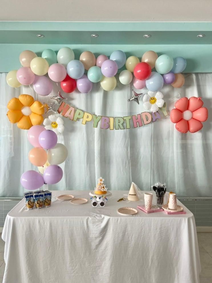 운정 초등아이 생일파티 대관은 랄라배블버블 오감창작소에서!!