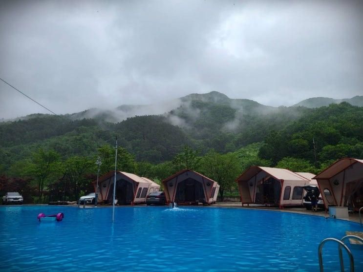 정읍 글램핑 정읍 캠핑장 자연에 둘러쌓인 산들내글램핑 아이들...