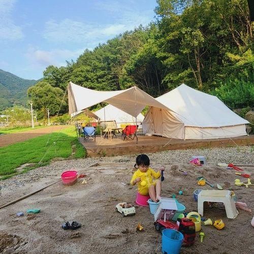 충주글램핑장 캠핑에바나나 아이들과 가기 좋은