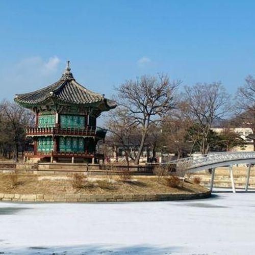 한 겨울의 경복궁 그리고 국립 고궁박물관                                    (고궁연화, 경복궁 발굴, 복원 30주년 기념 특별전)