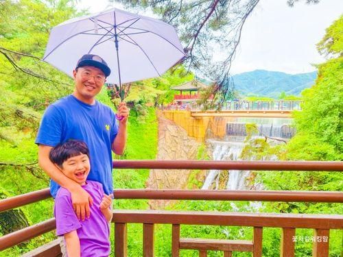 제천 의림지 용추폭포 오리배 아이랑 여행