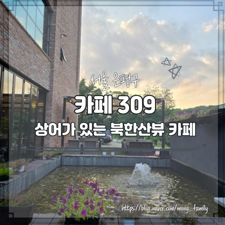 상어가 있는 은평구 북한산뷰 카페 309