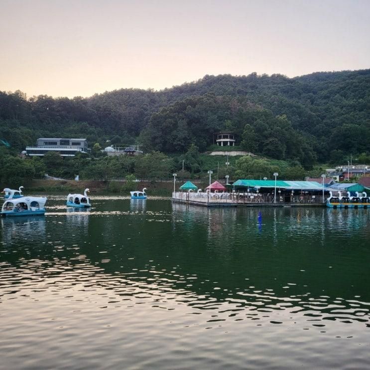 청주) 아이랑 가볼만한곳, 명암저수지!(오리배타기)