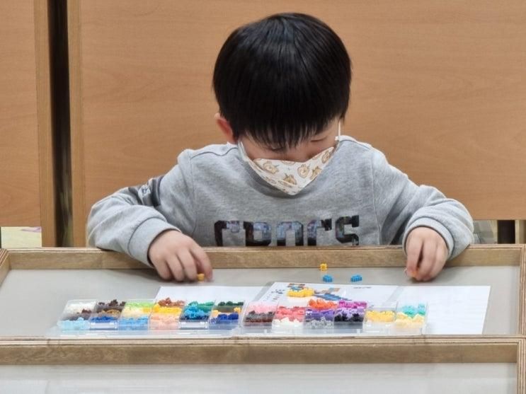 청량리 롯데마트 5층 라라블럭에서 우리아이 블럭놀이 하고...