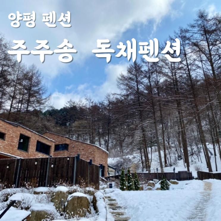 양평 주주송 독채펜션, 애견 동반 가능한 숲속 펜션