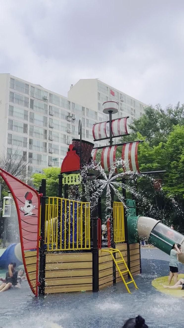 6.25.토. 첫 물놀이 / 파주 어린이 물놀이장 / 석곶어린이공원