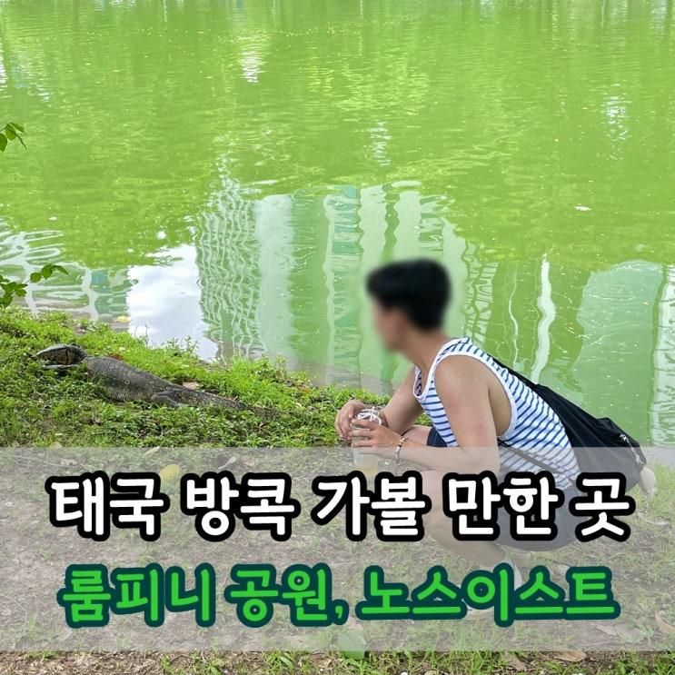 태국 방콕 여행 가볼 만한 곳 룸피니 공원, 맛집 노스이스트 추천