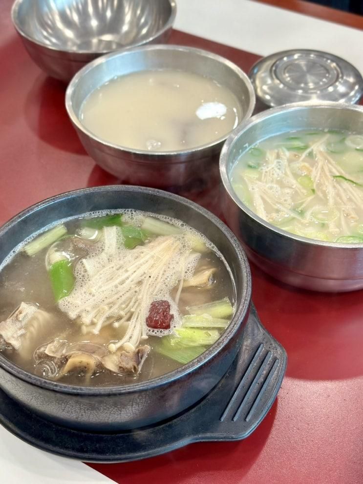 아이와 외식하기 좋은 설렁탕 맛집 [ 명가원설농탕 운정점 ]