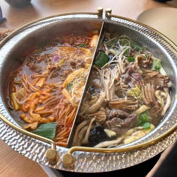 안산샤브샤브 무한리필... 가족모임 추천, 애담샤브 안산직영점