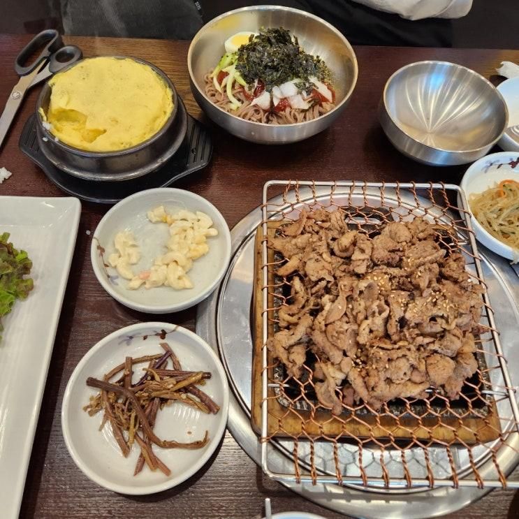 가기 좋은 식당] 강경불고기 파주문산점에서 석쇠불고기 먹었어요