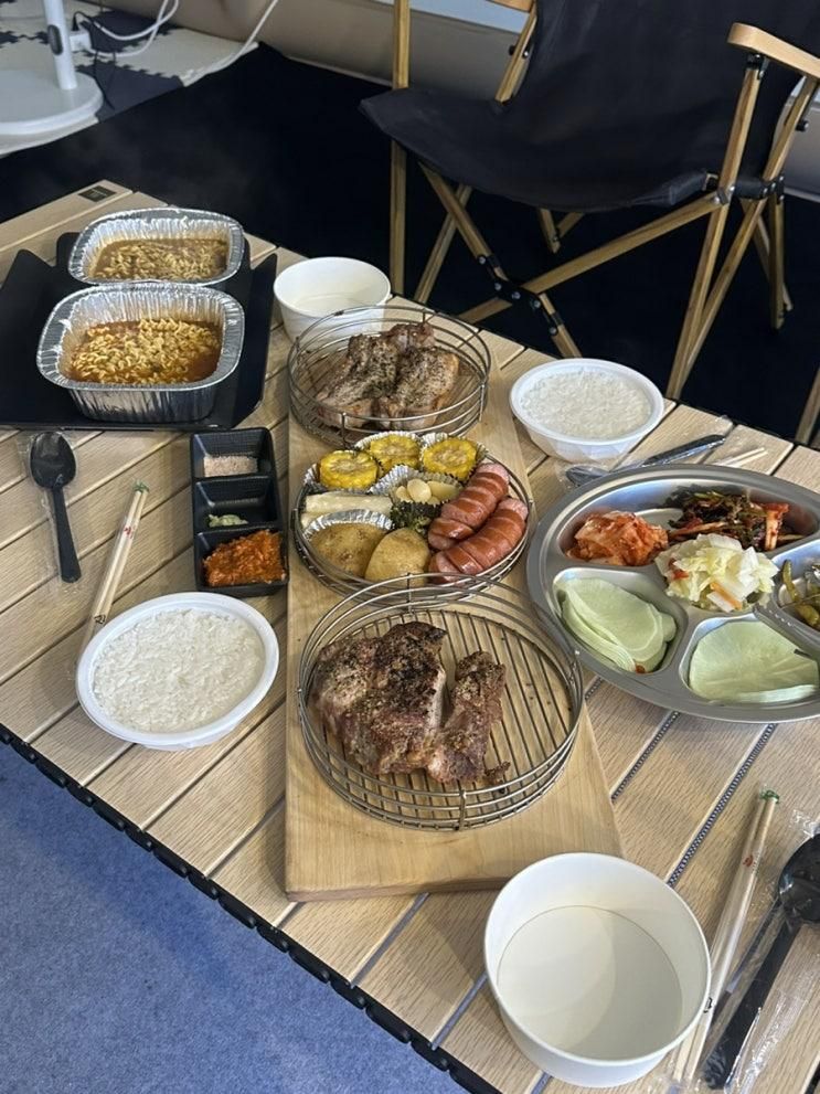 [파주 캠핑장] 애견동반식당 215카페캠핑장
