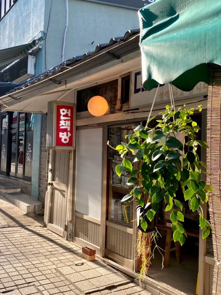 강원도 속초 놀거리 빈티지한 셀프사진관 대경중고서점
