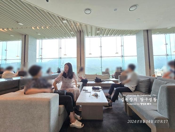 속초 설악산 카페 소노펠리체 델피노 더엠브로시아 카페 스무디