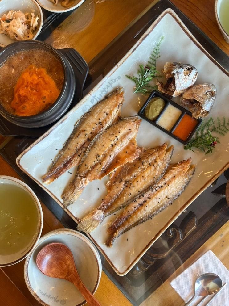 애견동반 가능한 일산 한정식 맛집 마니산산채 일산점