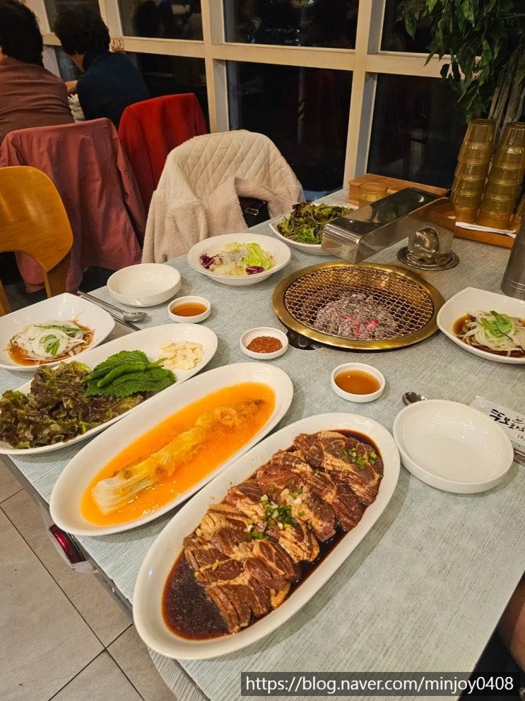 진주평거동맛집 가족외식하기좋은 뚱보화로불고기 평거점