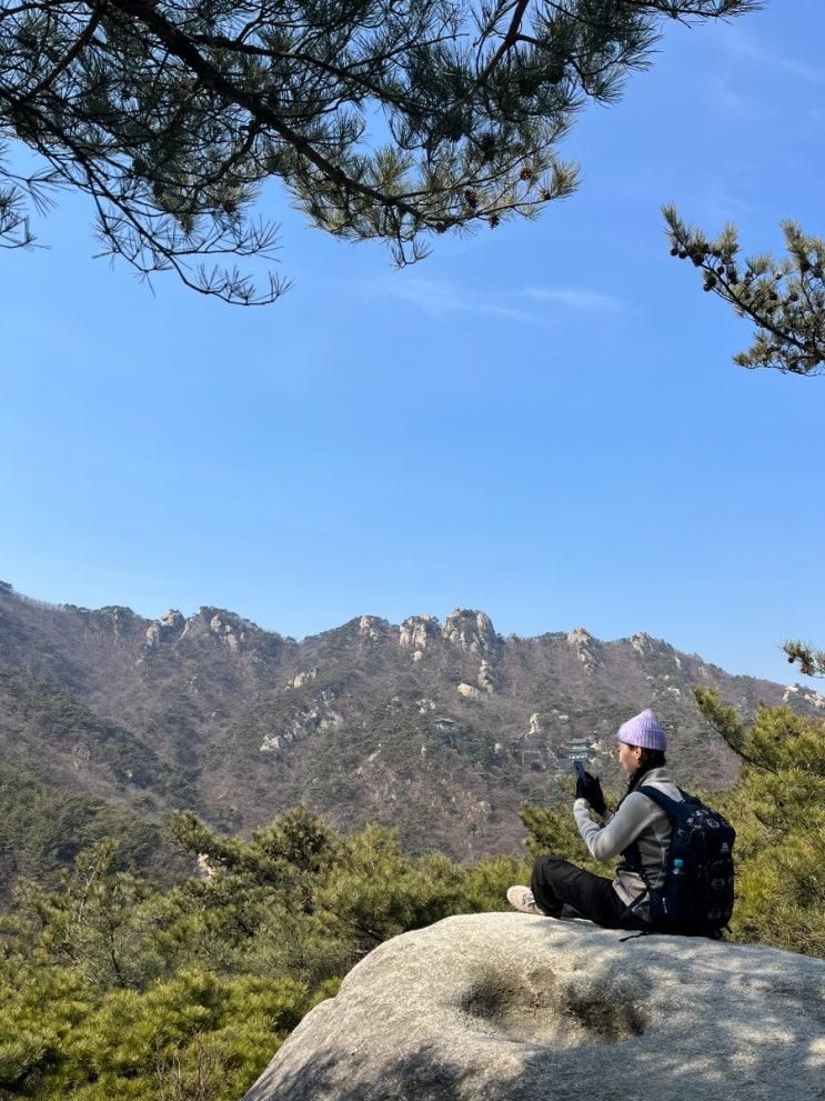 [등산일기] 도봉산 Y계곡 코스... 정상-마당바위-구봉사-도봉계곡