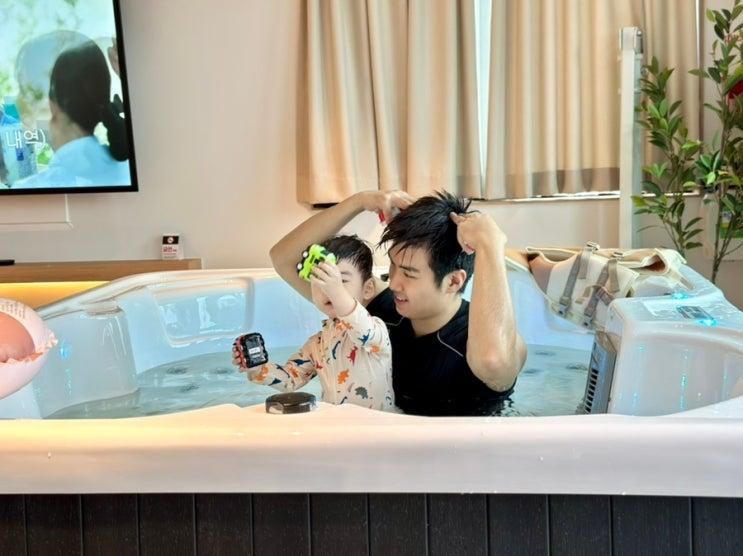청주 풀빌라 아기랑 호캉스 가족여행하기 너무 좋은 성안길 호텔