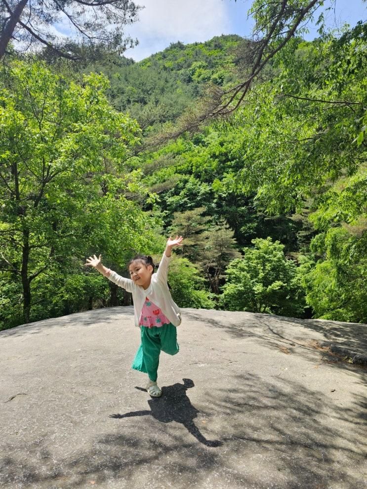 삼대의 가족여행 거창 2박3일 금원산자연휴양림, 문바위...