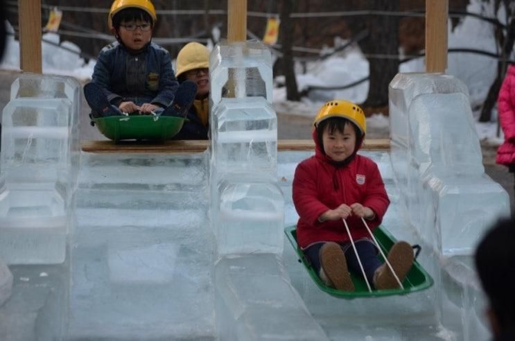 제8회 금원산 얼음 축제 개장! 금원산자연휴양림에서 개최