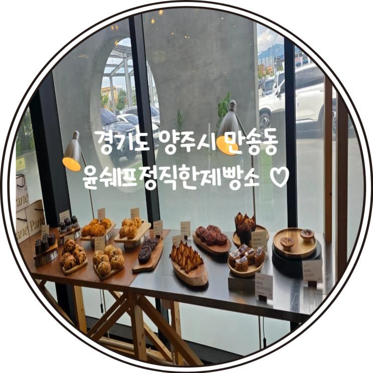 양주 만송동 빵집 맛집 윤쉐프 정직한제빵소 빵 종류 대박