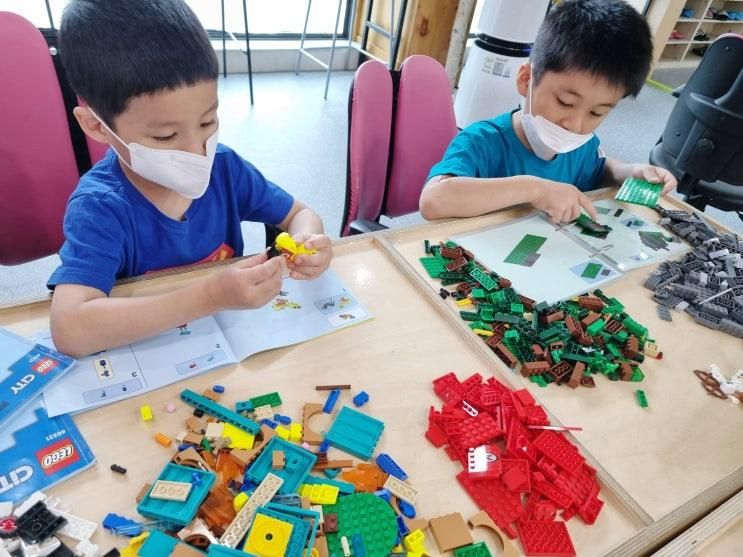 평택 레고방 시간가는줄 모르고 놀은 블럭맘