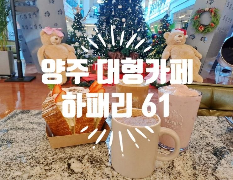 양주 브런치카페 아이들과 가기 좋은 베이커리 카페 하패리 61