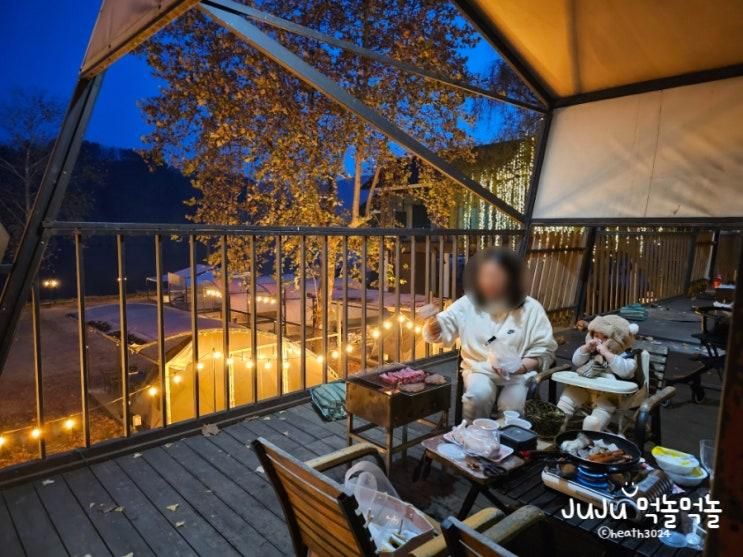 북한강뷰 남양주글램핑 더드림핑 글램핑