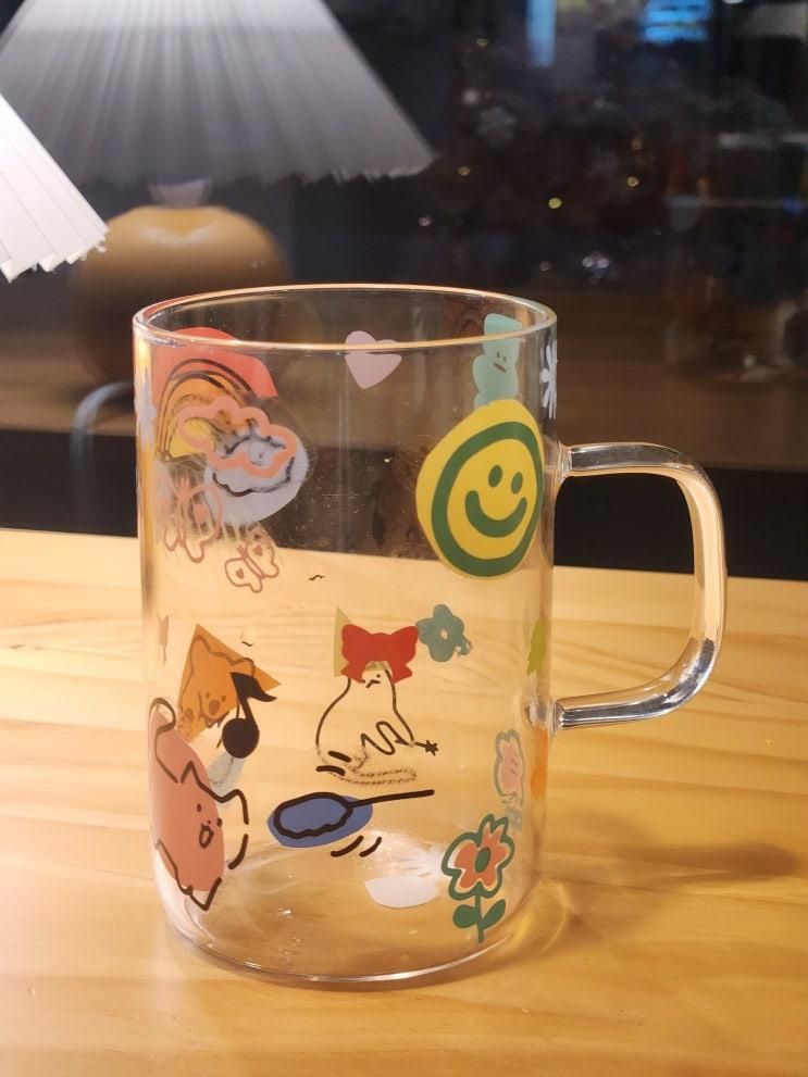 일산 원데이클라스 실내데이트 추천 전사지 컵꾸미기 헤이푸키