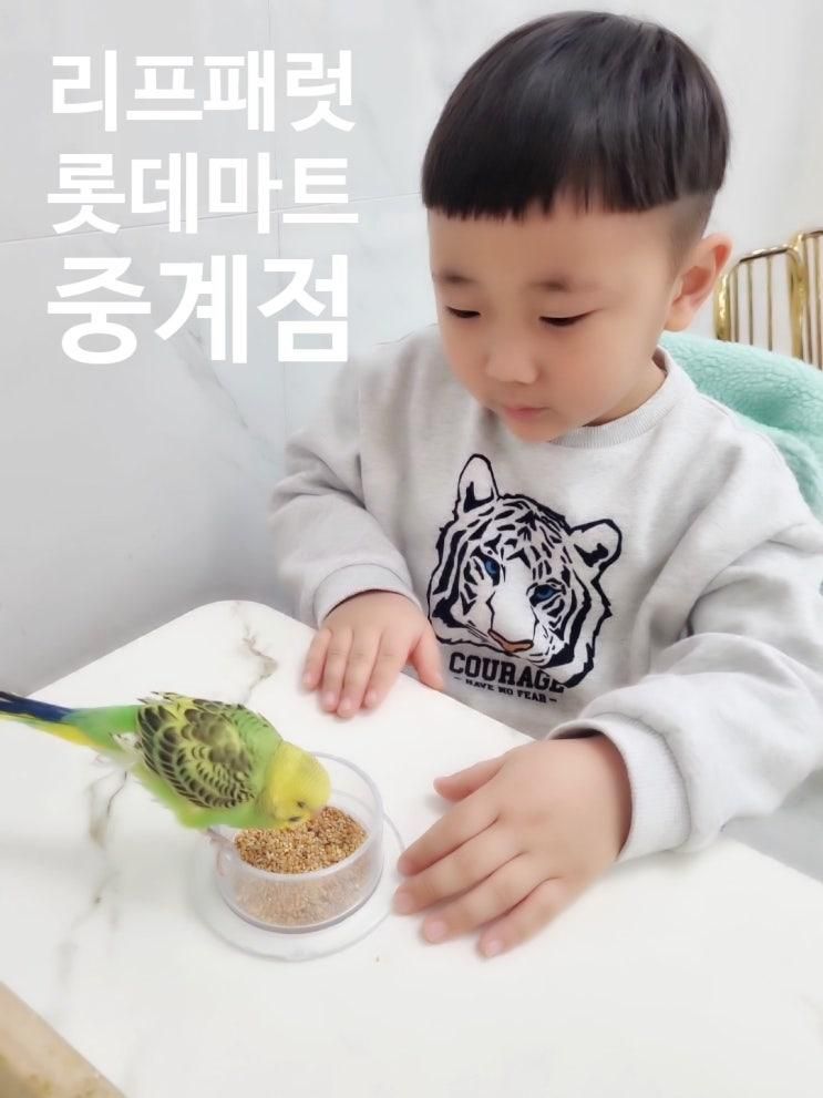 주말 아이와 가본~ 리프패럿 롯데마트 중계점