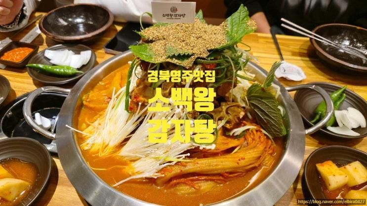 경북 영주 여행 맛집 소백왕감자탕 택지본점 내돈내산