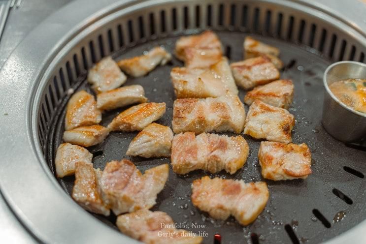 구워주는 고기집 진주공군훈련소 맛집 맛찬들왕소금구이 초전점