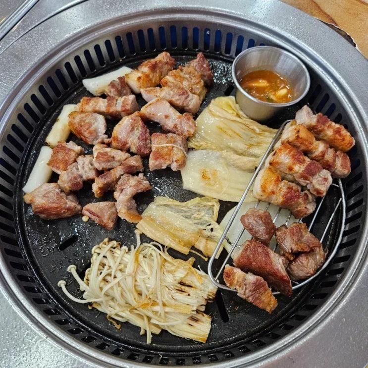 진주 초전동맛집 초전동삼겹살 맛찬들왕소금구이 진주초전점