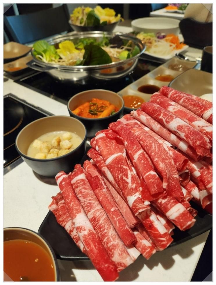 안성맛집 샤브샤브와 구이를... 소담촌 안성 롯데마트점