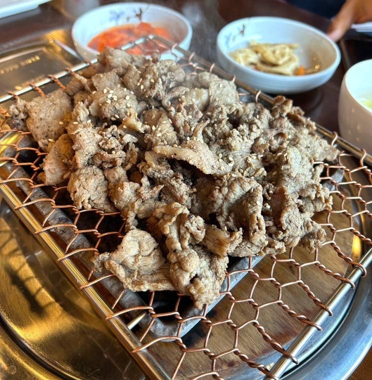 송우리맛집 대형키즈존이 있는 강경불고기 포천송우점