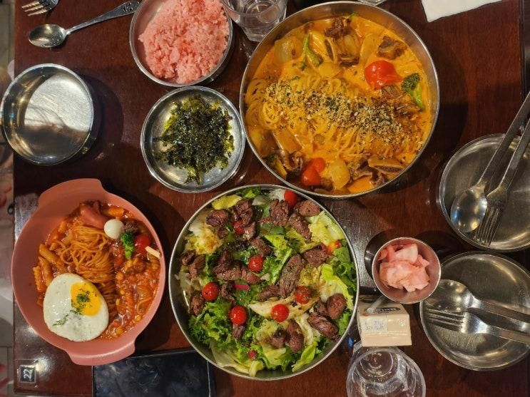 하남스타필드맛집 바비레드 하남점, 키즈메뉴 있고 파스타도...
