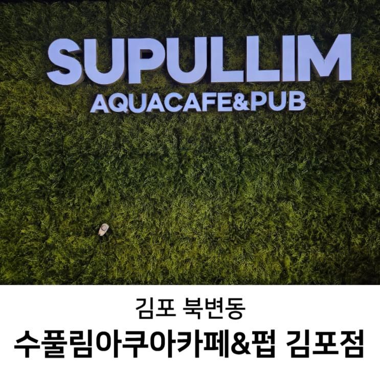 김포 체험 아이와 가볼 만한 곳 수풀림 아쿠아 카페