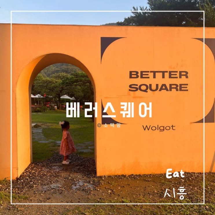 시흥 아기랑 강아지랑 오기 좋은 포토스팟 맛집 베러스퀘어