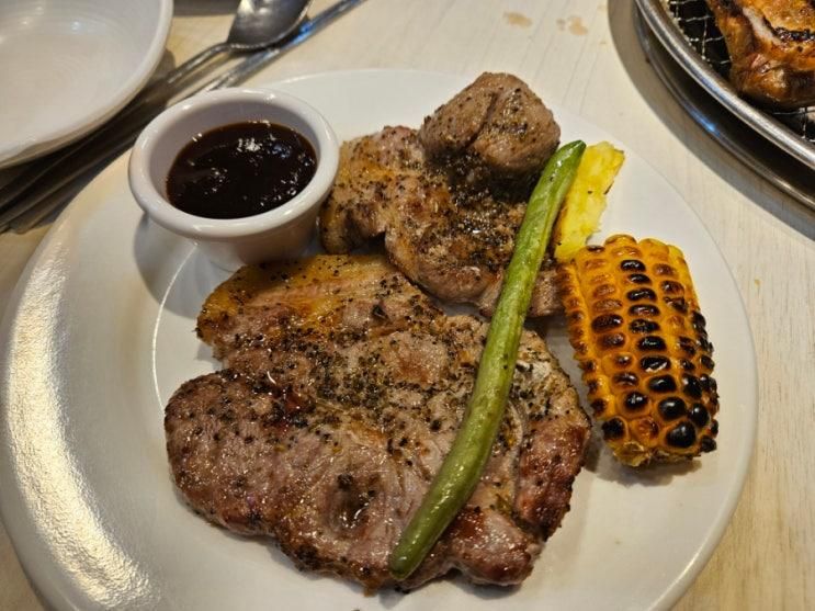 역동맛집 키즈룸있는 명륜진사갈비 광주역동점
