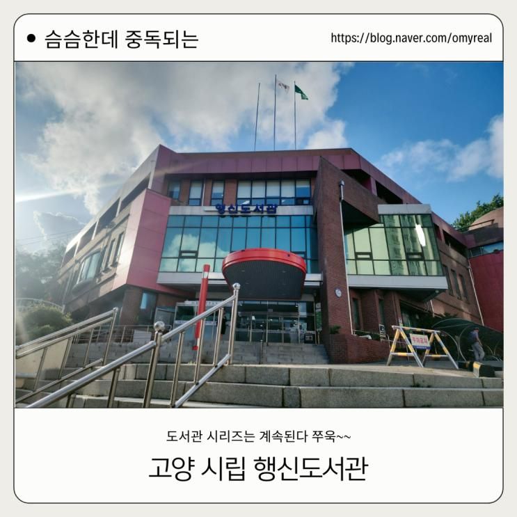 [고양시립행신도서관]무더위에는 도서관이 최고야!