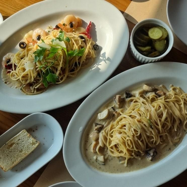 팔당 맛집] 엠키친앤카페: 아기랑 다녀온 리버뷰 팔당 카페