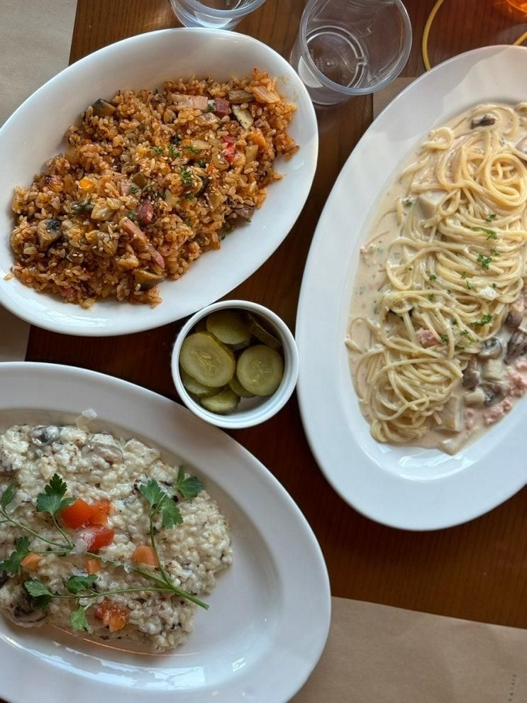남양주 맛집 엠키친앤카페 17개월 아기랑 방문후기