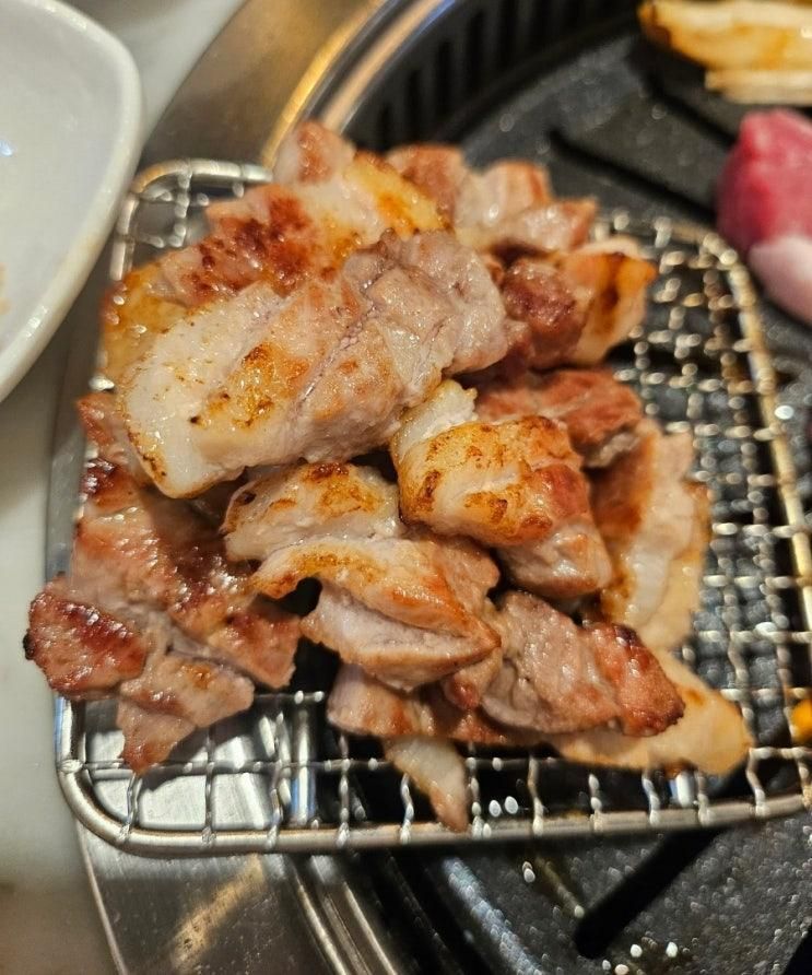 아이와 함께 다녀온 안산 고기맛집 : 8% 고마블 소갈비살